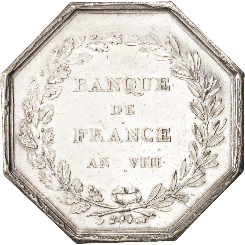 #400758 Banque De France, Jeton : Ttb+, Dumarest, Jeton , De 51 À 150 ... destiné Décoration Murale Auprès De La Banque