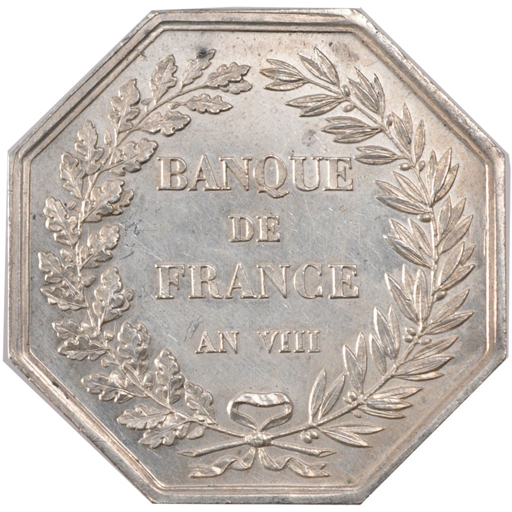 #70106 Banque De France, Jeton : Sup, Jeton , De 16 À 50 Euros, Argent ... dedans Décoration Murale Auprès De La Banque