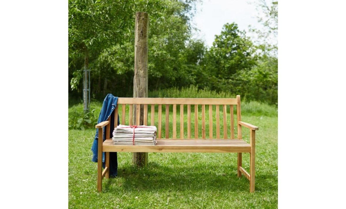 Banc En Bois D'Acacia Fsc 150Cm - Achat/Vente Fauteuil De Jardin En ... concernant Banc Pour Jardin Lors D&amp;#039;Une Vente