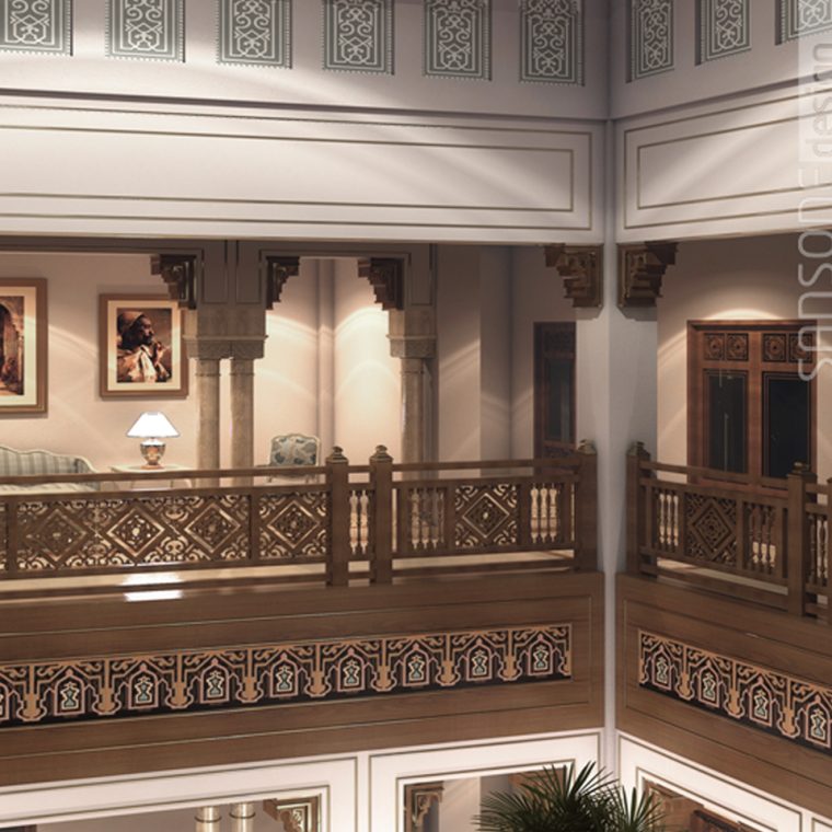 Demeure Omanaise Mascate Oman | Agence Sansone Design | Architectes D … à Architecte D&#039;Intérieur De Renom