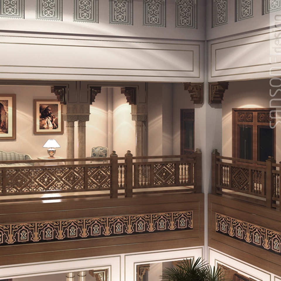Demeure Omanaise Mascate Oman | Agence Sansone Design | Architectes D ... à Architecte D&amp;#039;Intérieur De Renom