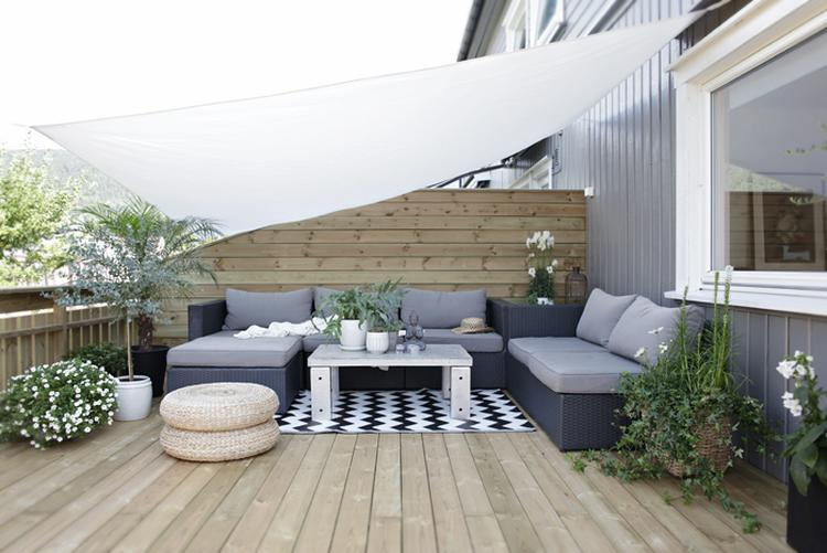 Des Idées Pour Une Terrasse Canon En 2018 | Relooker Meubles avec Salon De Jardin Sans Terrasse