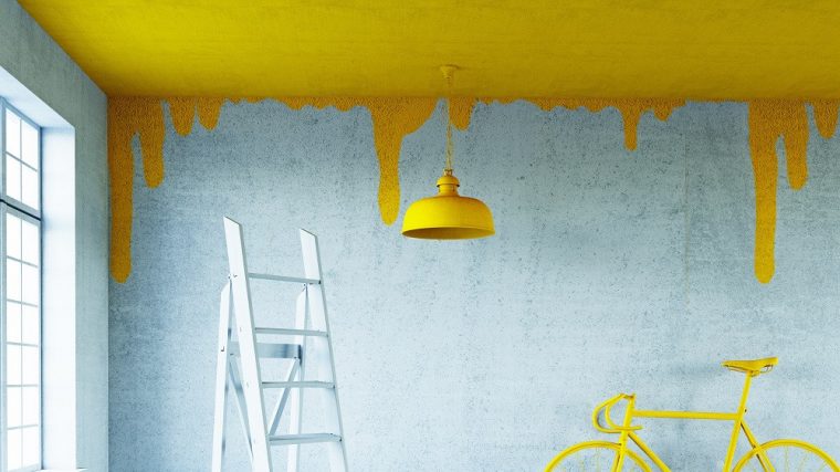 Dossier : La Peinture Au Plafond – M6 Deco.fr concernant Décoration Murale Avant Peinture