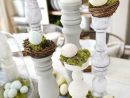 Idées Inspirantes De Déco De Pâques À Réaliser Avec Des Matériaux Naturels pour Table De Jardin Manière À Planter