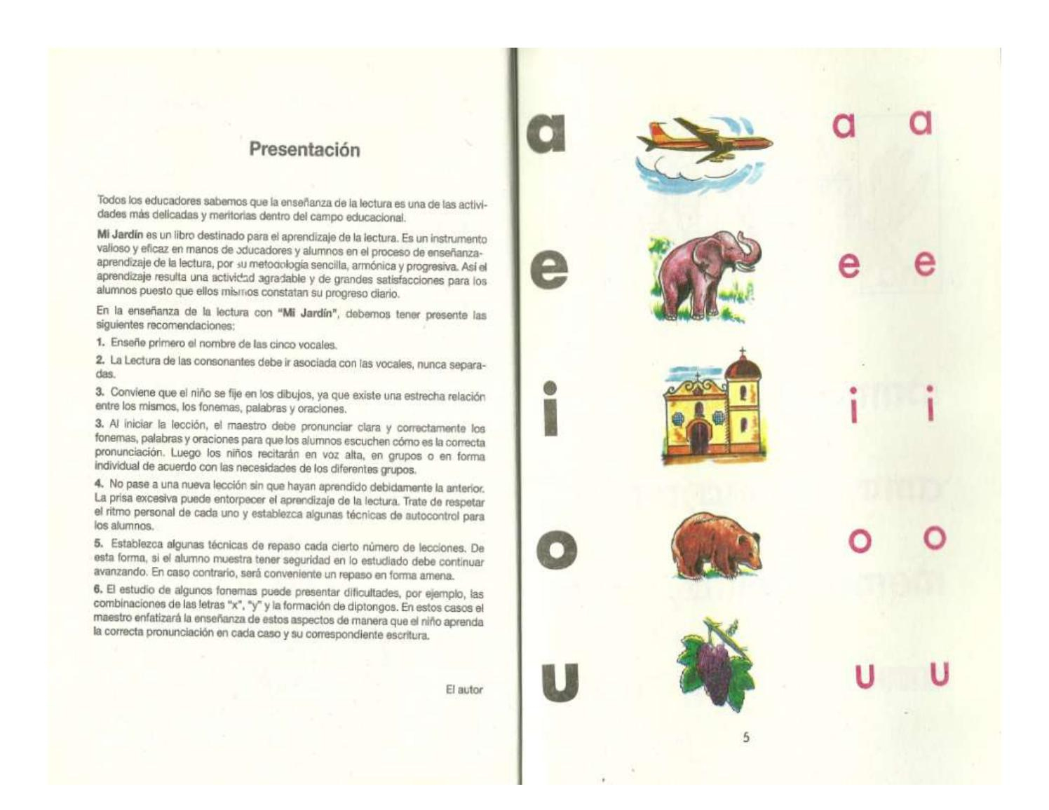 Mi Jardin Libro Infantil Lectura Escritura By Avengers - Issuu pour Mi Jardin Libro De Lectura