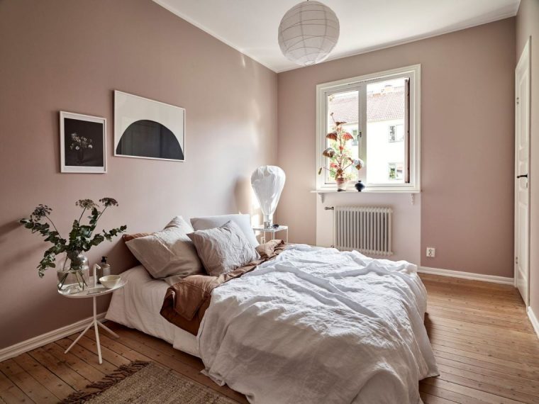 Murs De Chambre Rose Poussiéreux – – Home-Staging Déco Design à Deco Entree Chambre