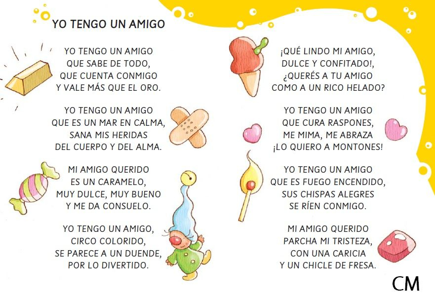 Pin En Bilingual School Stuff serapportantà Poemas De 4 Estrofas Para Niã±Os