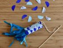 Poisson D'Avril : Fabriquer Un Mini Koï Nobori - Rock And Paper pour Table De Jardin Manière À Découper