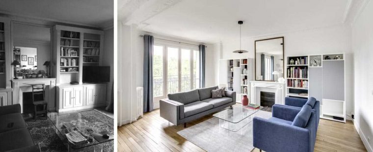 Rénovation Complète D'Un Appartement Haussmannien 76M² Par Un … intérieur Architecte Dinterieur À L’encontre De Vie