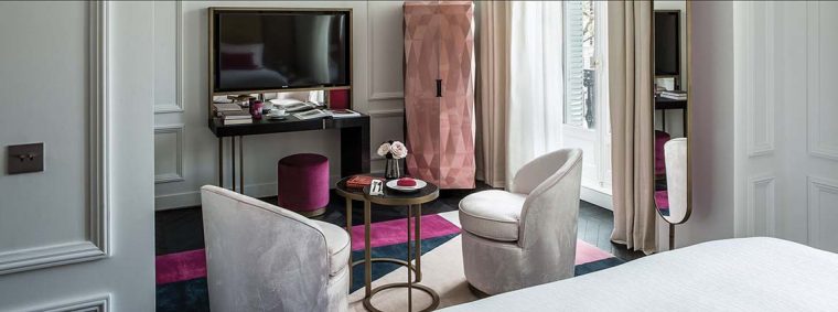 Roche Bobois Invente Le «Gourmet Bar» Pour Fauchon L'Hôtel – Deco Actuelle intérieur Decoration Chambre Hors Serie