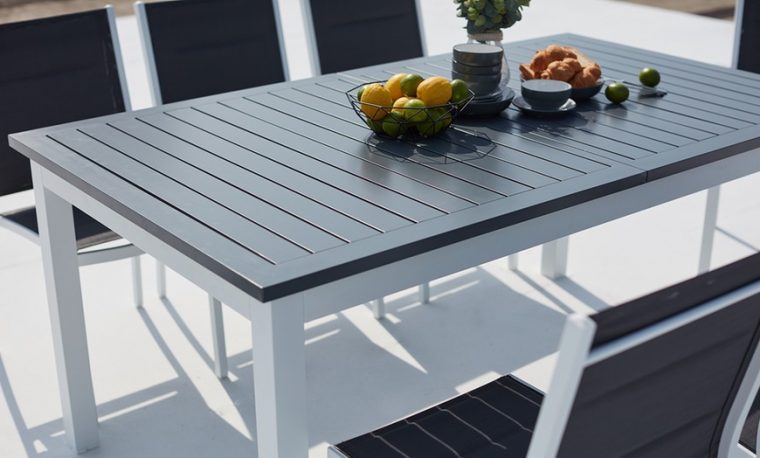 Salon De Jardin Côté Lounge | Groupon avec Table De Jardin Manière À Rallonge