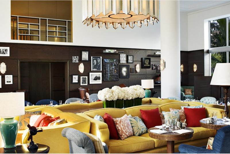 Soho Beach Hotel : Élégant &amp; Rétro - Paperblog encequiconcerne Salon De Jardin Aluminium Suite À La Chaleur
