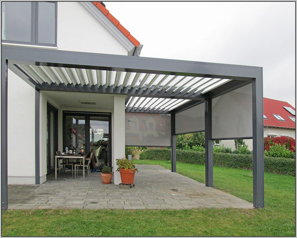 Terrassenüberdachung Sonnenschutz Innen | Indoor Patio, Pergola ... pour Salon De Jardin Aluminium Tout Au Long De L'Année
