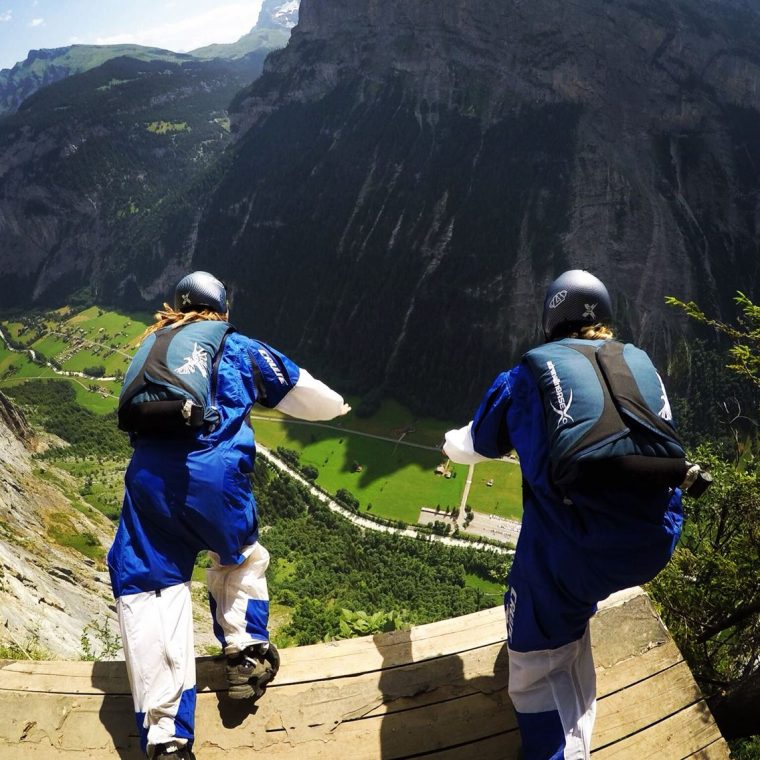 Via Ferrata Lauterbrunnen #Azurefreefly | Azure, Paragliding, Mountain … à Décoration Murale Via Ferrata