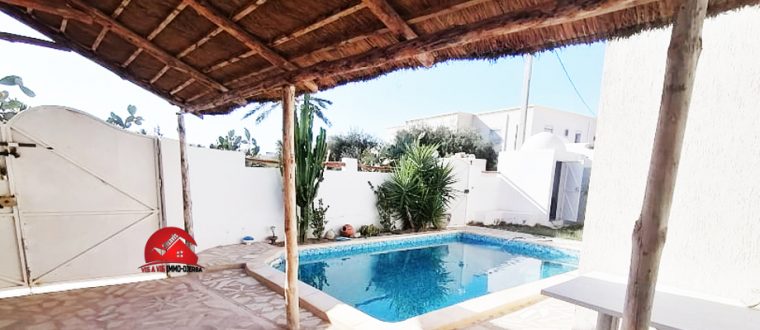 Villa Avec Piscine À Djerba – Réf L515 | Visavis-Immo-Djerba tout Voir Abris De Jardin Mezghenni En Tunisie