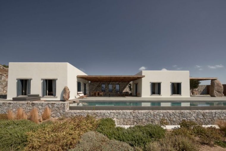 Villa Grecque Mandra Au Design Scandinave – Decor Alert – Décoration … concernant Décoration Maison Moderne Tout Au Long De La Route