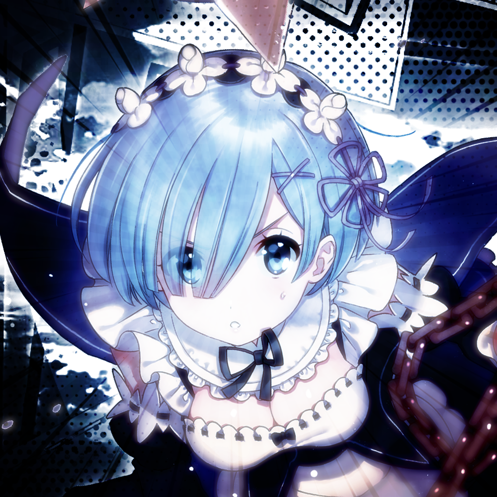 Rem PfP by Zach096 on DeviantArt Rem PfP by Zach096 on DeviantArt