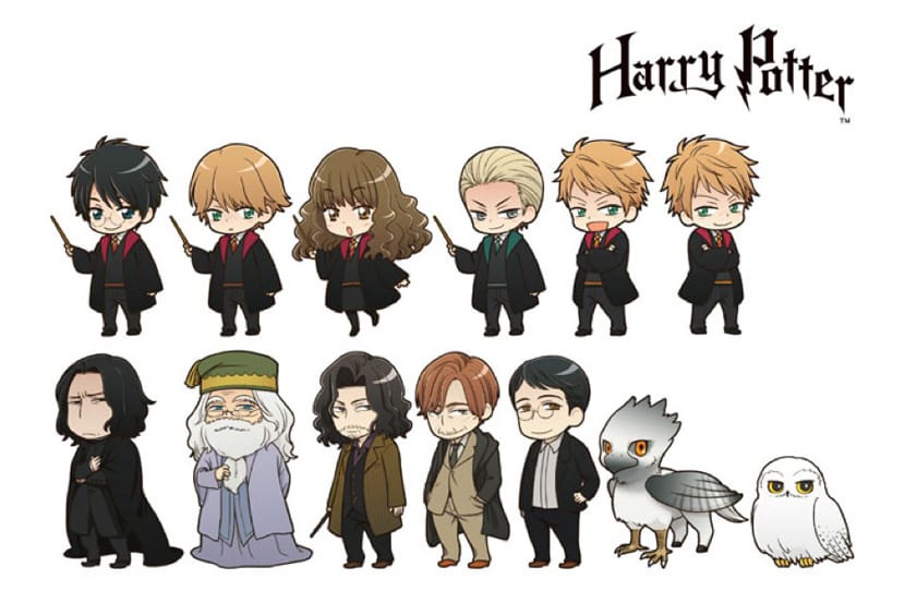 Harry Potter characters officially move to anime | Creativos Online