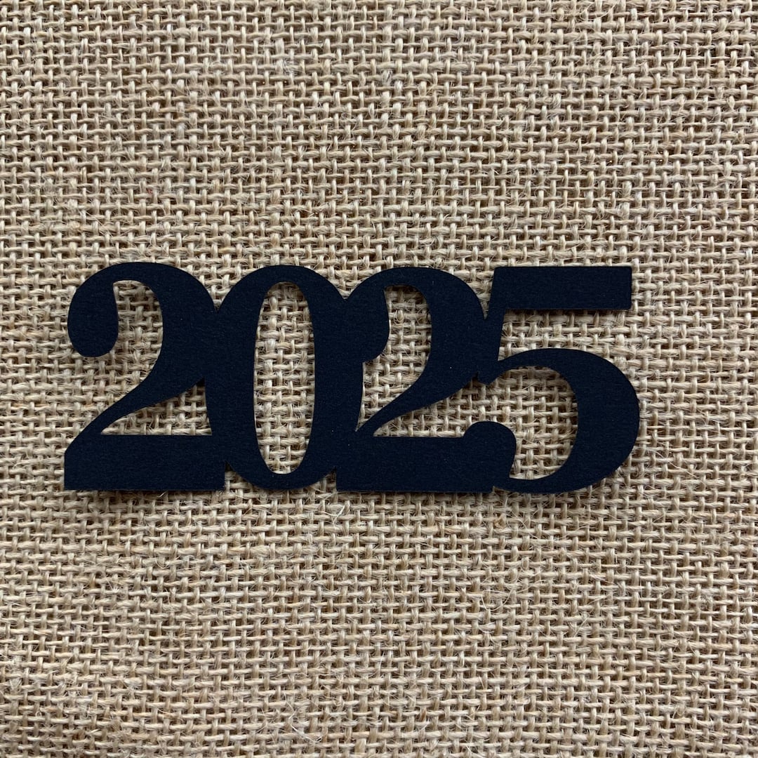 2025 Paper Cut Outs Set of 25 Class of 2025 Party Decor - Etsy