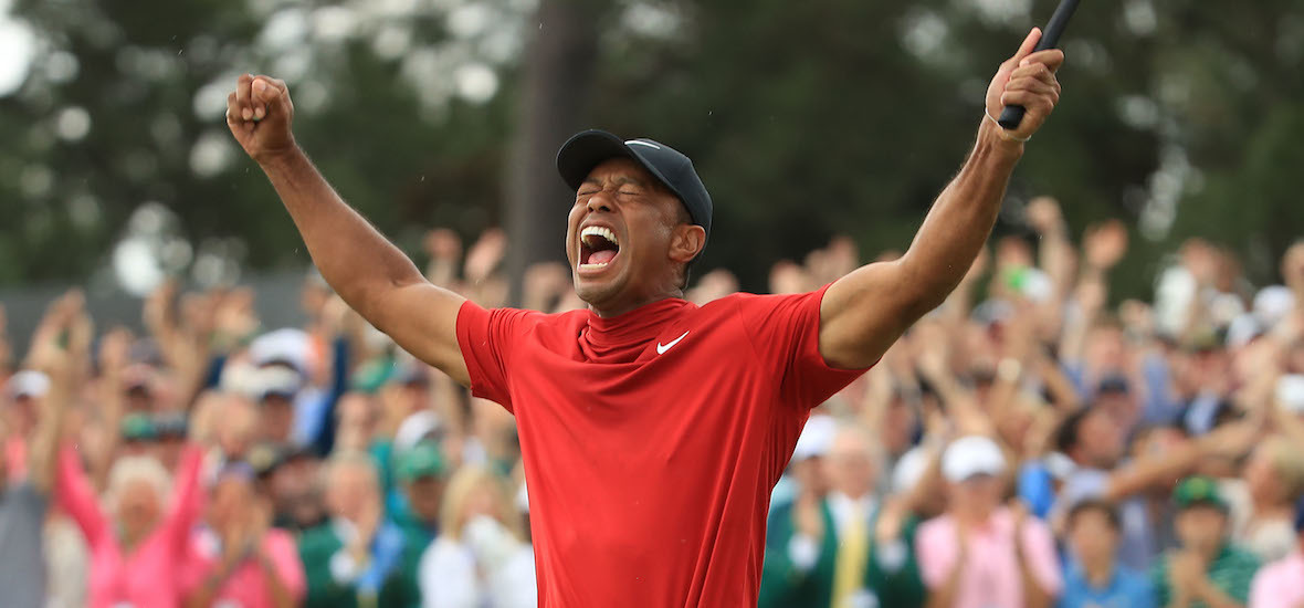 Why does Tiger Woods wear red on Sunday?