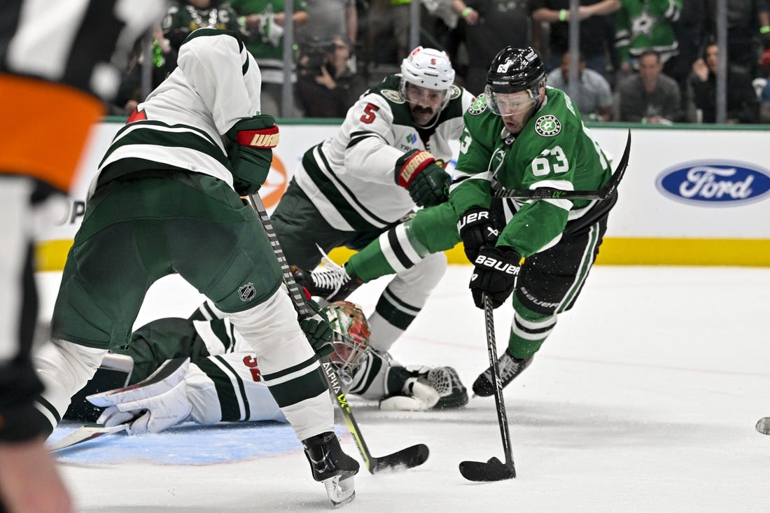 Ryan Hartman pushes Wild past Stars in 2nd OT