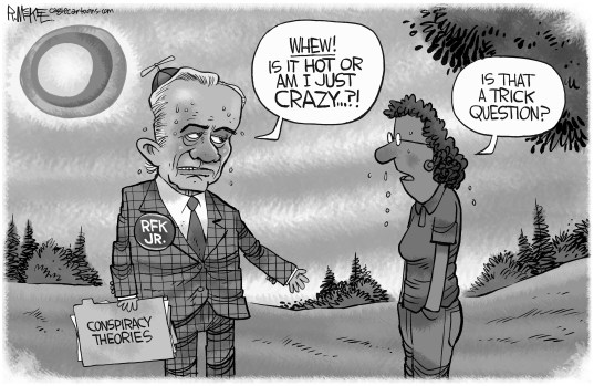 Cartoonist’s take: July 1, 2023: RFK Jr. crazy – Daily Freeman