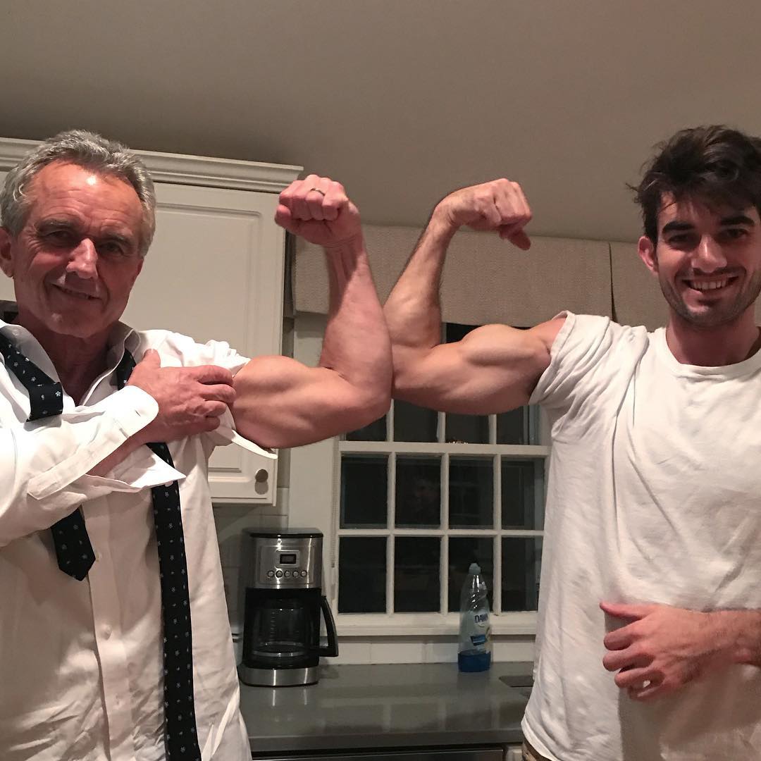 RFK Jr. posts shirtless snap of son Conor amid COVID comment backlash