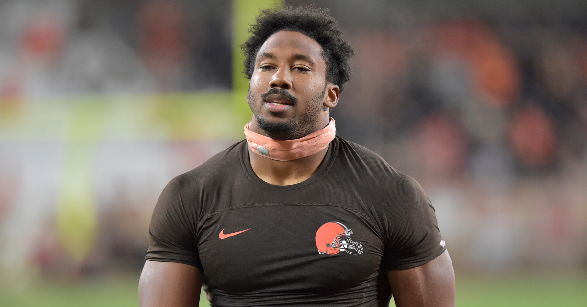 Myles Garrett Claims “Fan” Punched Him After Asking for a Picture - FanBuzz