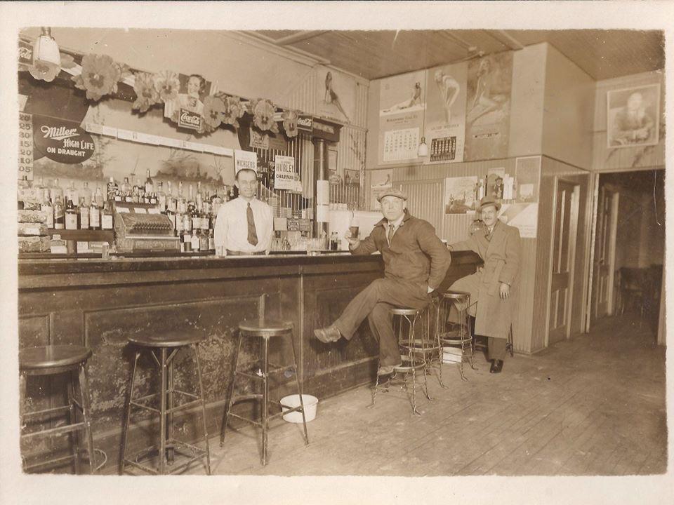Inside an unidentified tavern in Lake City, a suburb of Milwaukee