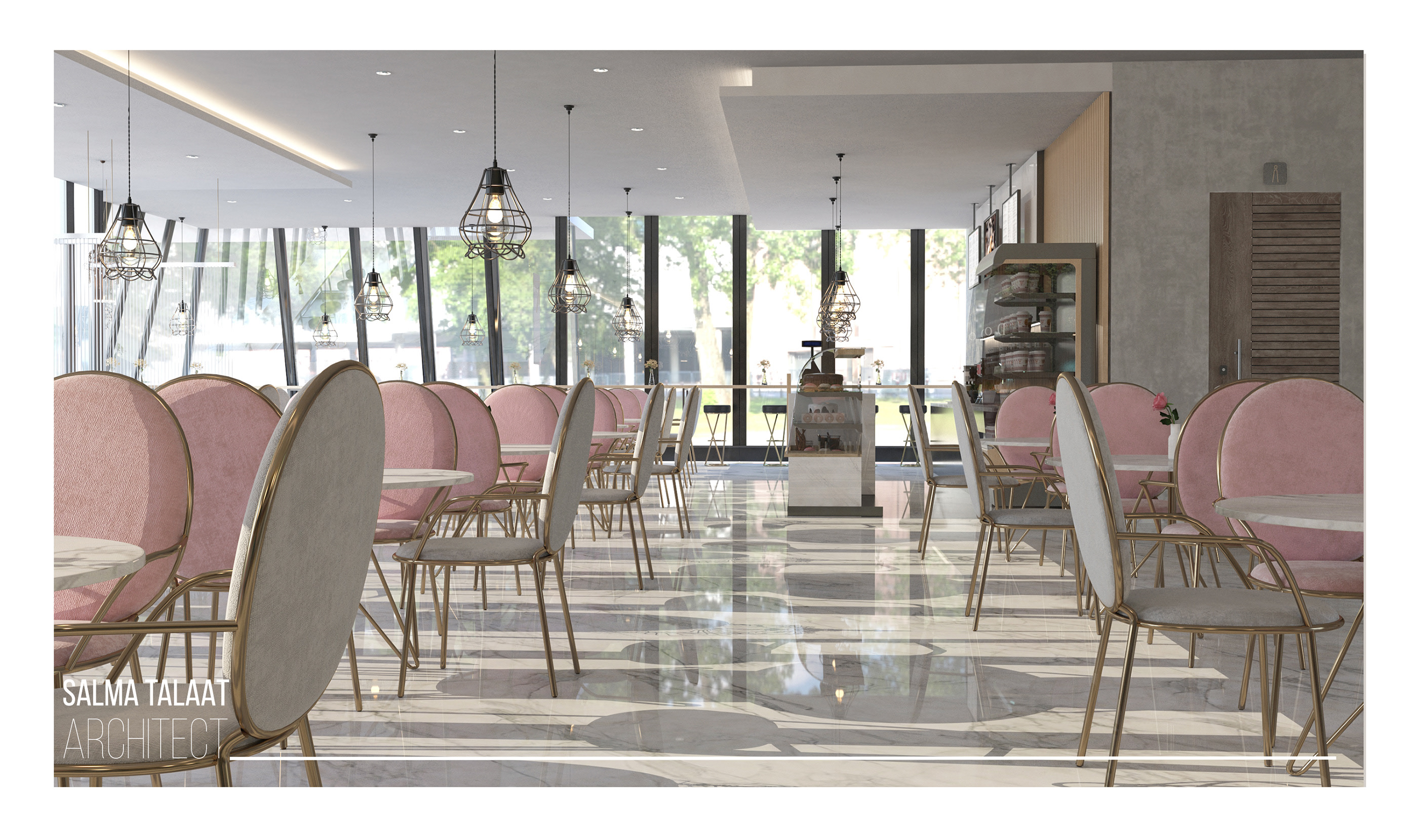 Manchester cafe on Behance