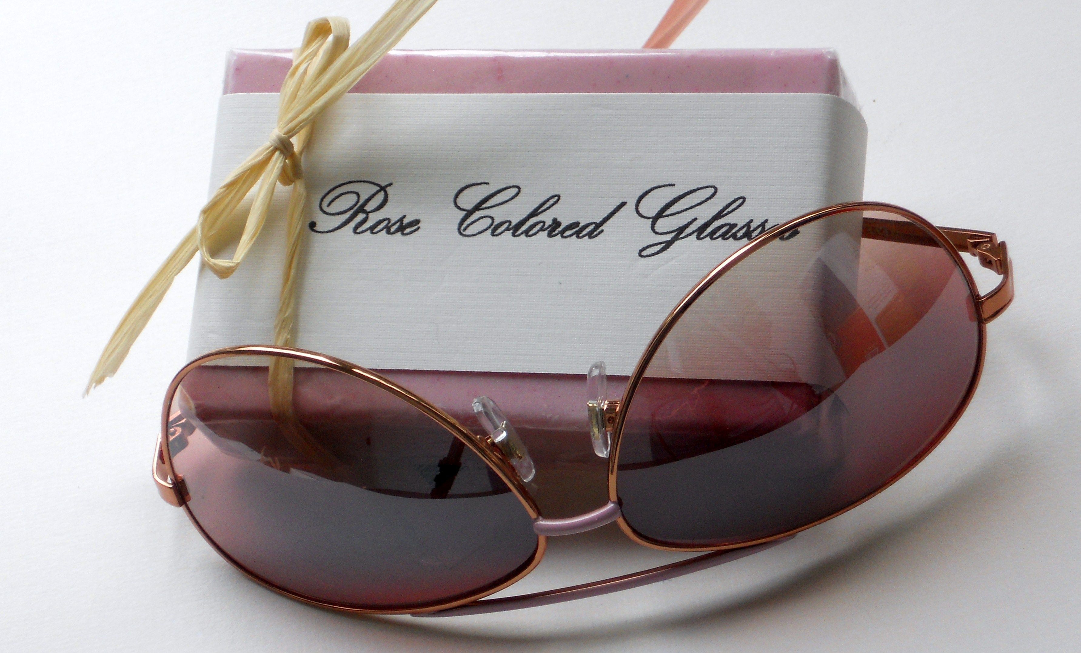photo rose colored glasses - Google Images | Rose colored glasses