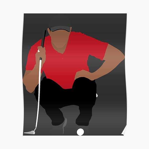 "Tiger Woods, Golf." Poster for Sale by BootandBall | Redbubble